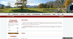 Desktop Screenshot of caravanasmurcia.com